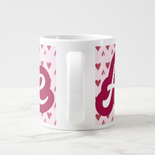 Amore-Typografie-Design – Valentinstag-Gif Jumbo-Tasse