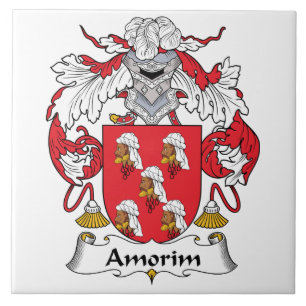 Amorim Familienwappen Fliese