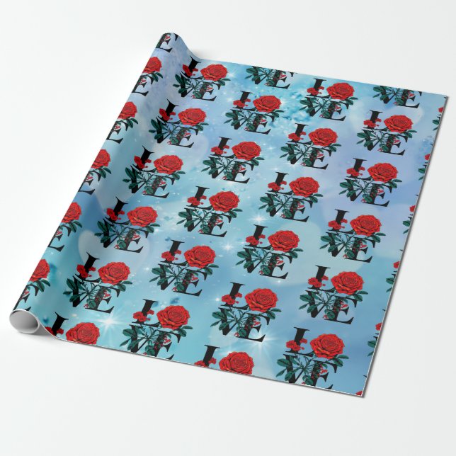 Amorisch Geschenkpapier (Ungerollt)