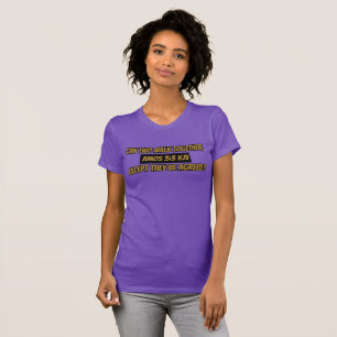 Amos 3:3 KJV Bibel Verse Scripture Women's T-Shirt