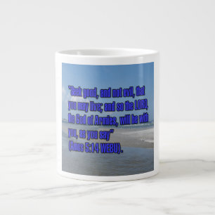 Amos 5:14 WEBU Tasse
