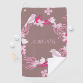 Amour Golfhandtuch