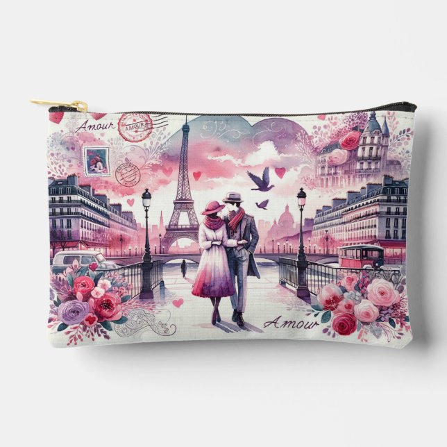 Amour Liebe Letter Zubehörtasche (Vorderseite)