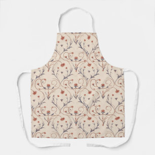 Amour-Reben-All-Over-Print-Schürze, Mittel Schürze