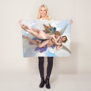 Amour und Psyche, Bouguereau Fleecedecke