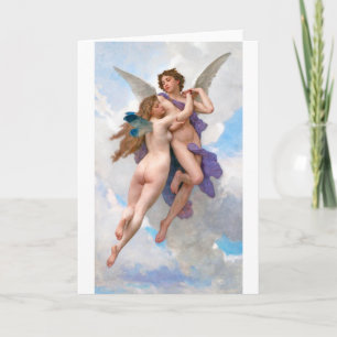 Amour und Psyche, Bouguereau Karte