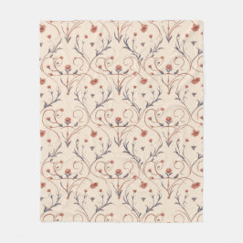 Amour Vine Fleece Decke