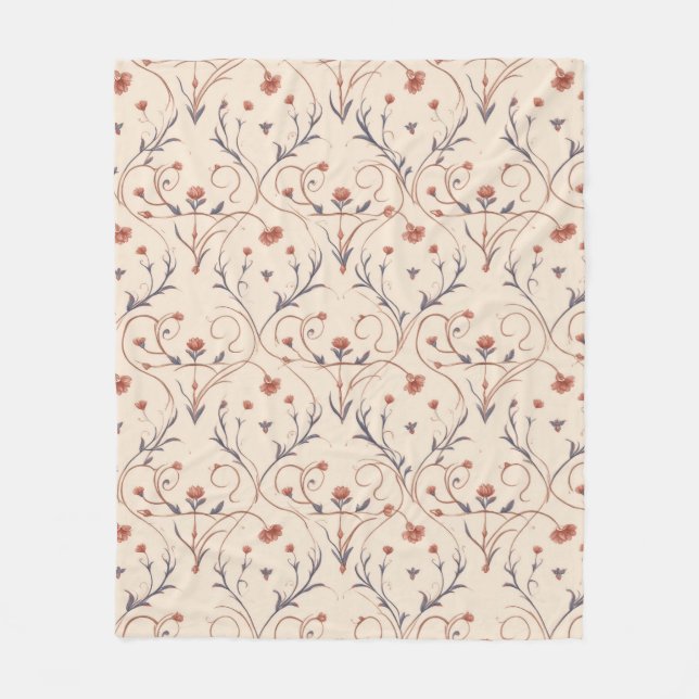 Amour Vine Fleece Decke (Vorderseite)