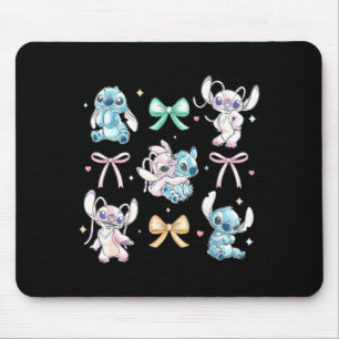 Amp Angel Koketterie-Stil-Schleifen Valentinstag Mousepad