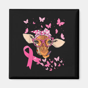 & Bandana Pink Ribbon Brustkrebs Bewusstsein Magnet