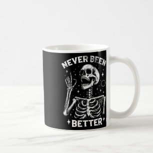 & sarkastisches Halloween war nie besser Skele Kaffeetasse