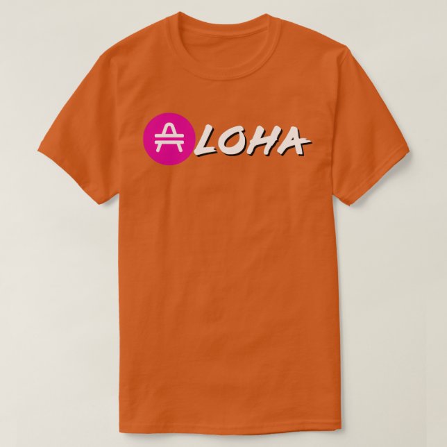 AMP Token Aloha Solid Magenta T-Shirt (Design vorne)