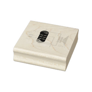 Amp Tube Gummistempel