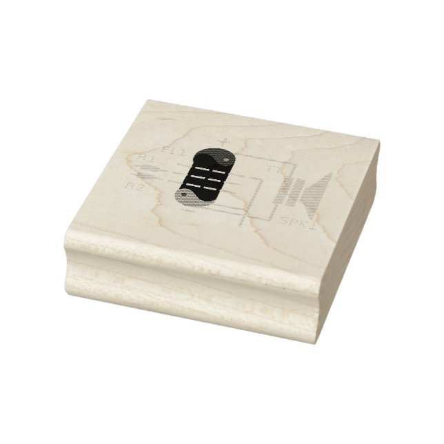 Amp Tube Gummistempel (Stempel)