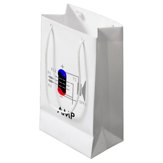Amp Tube Kleine Geschenktüte (Vorderseite Schrägansicht)