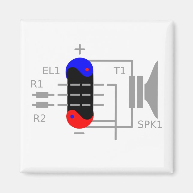 Amp Tube Magnet (Vorne)