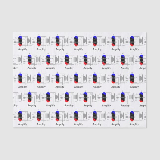 Amp Tube Seidenpapier (Vorderseite)