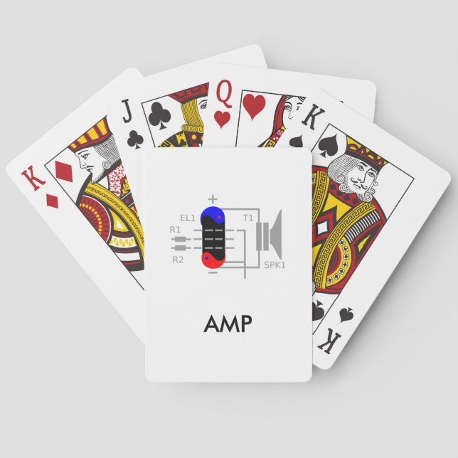 Amp Tube Spielkarten (Rückseite)