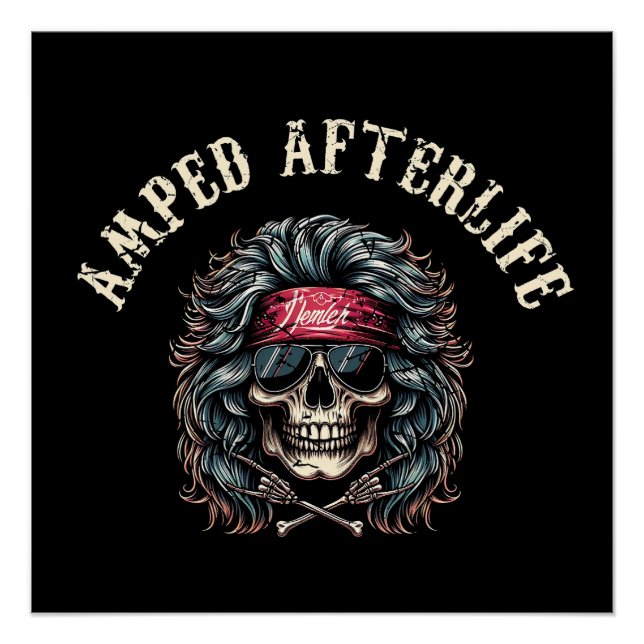 Amped Afterlife  Poster (Vorderseite)