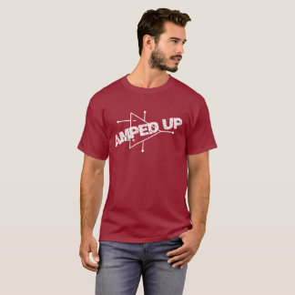 Amped OBEN! Lustiger Elektronik OpAmp T - Shirt