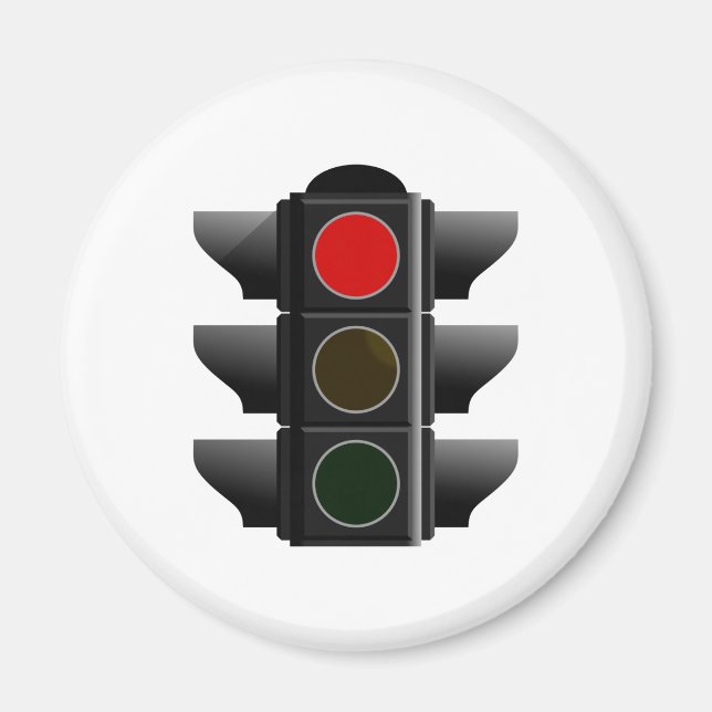 Ampel traffic light rot red magnet (Vorne)