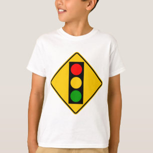 Ampel-voran Landstraßen-Zeichen T-Shirt