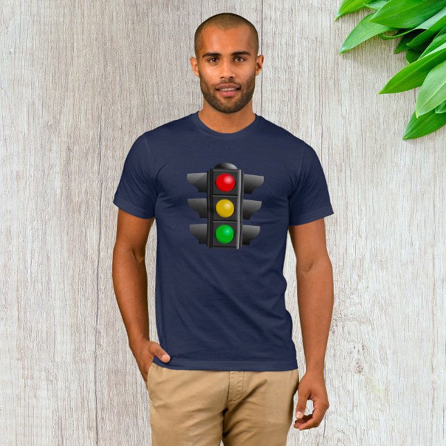 Ampelleuchten Rot-Gelb-Grün-Signal T-Shirt (Von Creator hochgeladen)