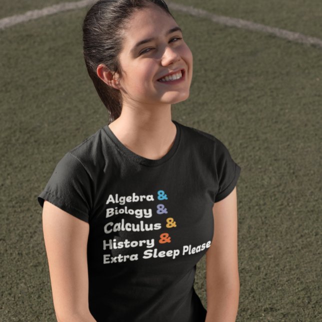 Ampersand Algebra Biologie | Funny | Zurück zur Sc T-Shirt (AMPERSAND TSHIRT)