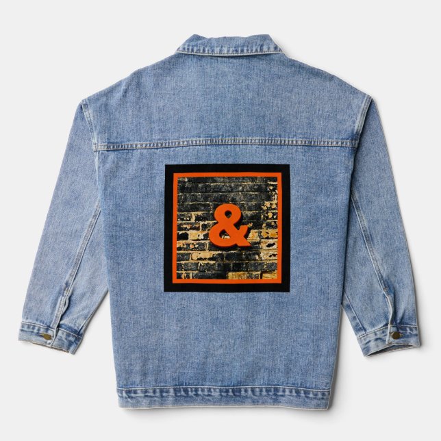 Ampersand die Joiner Jeansjacke (Rückseite)