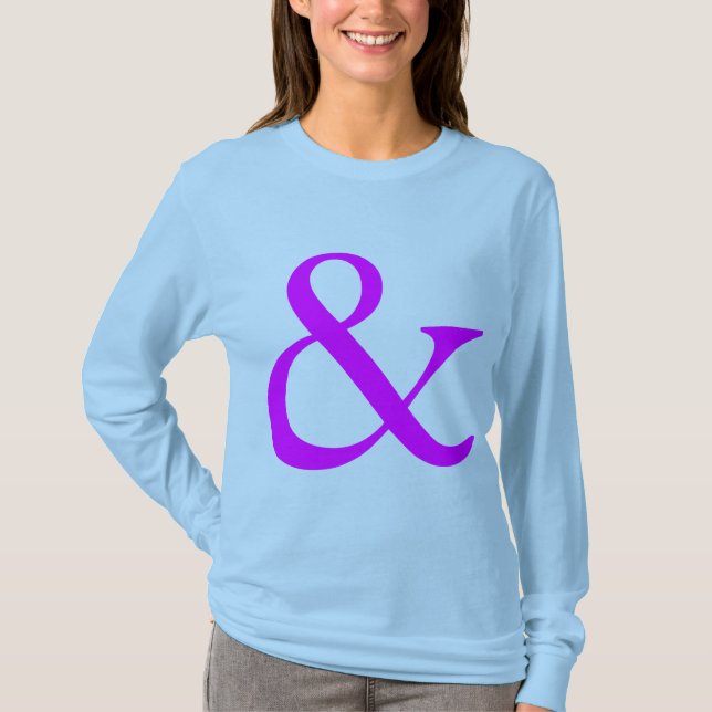 Ampersand - Magenta T-Shirt (Vorderseite)
