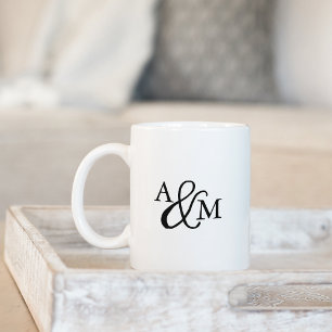 Ampersand Monogramm Kaffeetasse