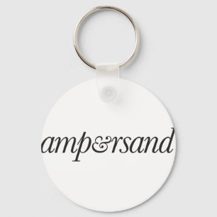 Ampersand Schlüsselanhänger
