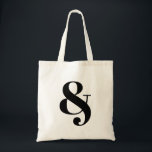 Ampersand-Tasche Tragetasche<br><div class="desc">Ein Ampersand steht für die Verbindung. Vielleicht hat dieses Logogramm eine besondere Bedeutung für Sie. Hol es auf eine Tüte.</div>
