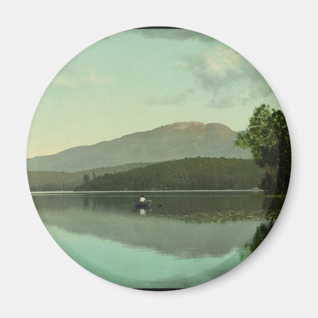 Ampersandberg am Rundsee (Mittelsaranac) Magnet (Vorne)