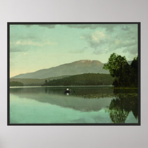 Ampersandberg am Rundsee (Mittelsaranac) Poster