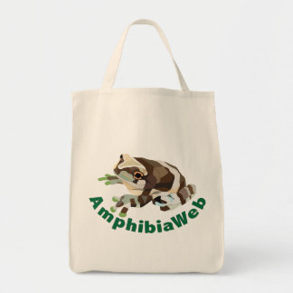 AmphibiaWeb Amazonas Milch-Frosch-Leinwand-Tasche Tragetasche