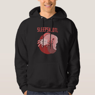 Amphibien Salamander Sleepsalotl Sleepy Axo Hoodie