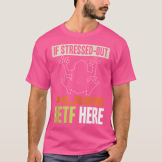 Amphibien von Red Mit Augen Tree Frog setzen hier  T-Shirt