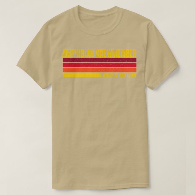 Amphibiencrewmember T-Shirt (Design vorne)
