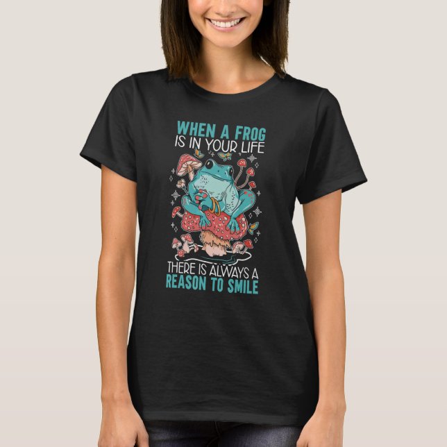 Amphibienfrosch T-Shirt (Vorderseite)