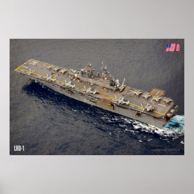 AMPHIBIOUS-ASSAULT-SCHIFF - LHD-1 POSTER (Vorne)