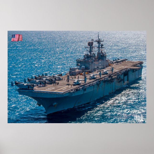 AMPHIBIOUS-ASSAULT-SCHIFF - LHD-6 POSTER (Vorne)