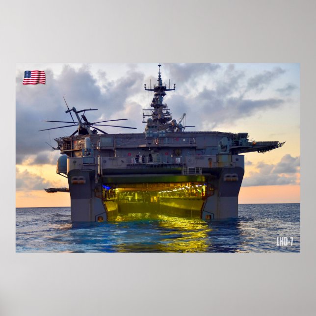 AMPHIBIOUS-ASSAULT-SCHIFF - LHD-7 POSTER (Vorne)