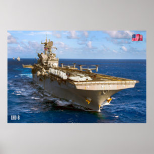 AMPHIBIOUS-ASSAULT-SCHIFF - LHD-8 POSTER