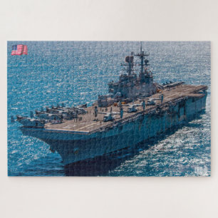 AMPHIBIOUS ASSAULT SHIP - LHD 6 (20 x 30 INCH) Puzzle