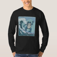 Amphibischer Surfer Japanischer Wellenreitkunst Fr