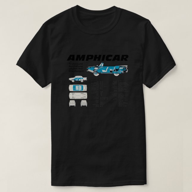 AMPHICAR T-Shirt (Design vorne)