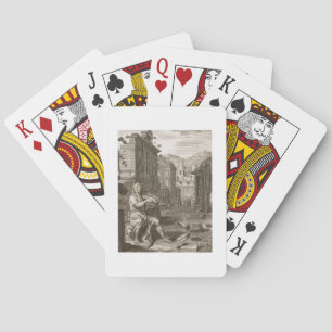 Amphion Builds the Walls of Thebes by the Music of Spielkarten
