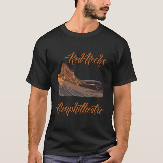 Amphitheater Rocks Amphitheater T-Shirt (Vorderseite)