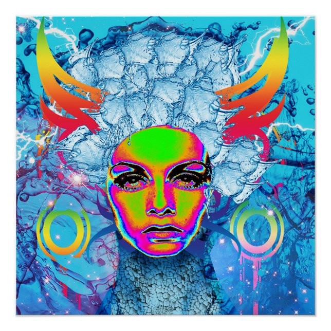 Amphitrite Glossy Poster (Vorderseite)